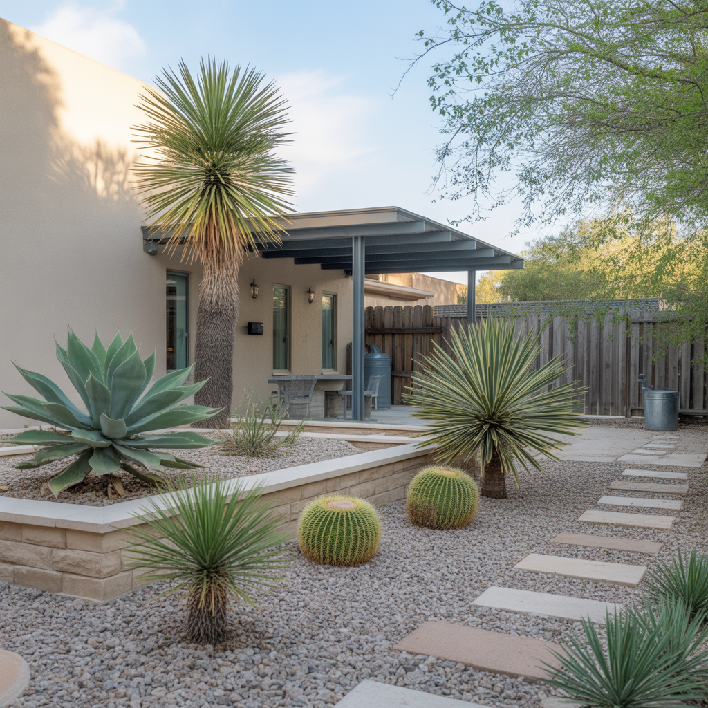 low maintenance texas landscape ideas