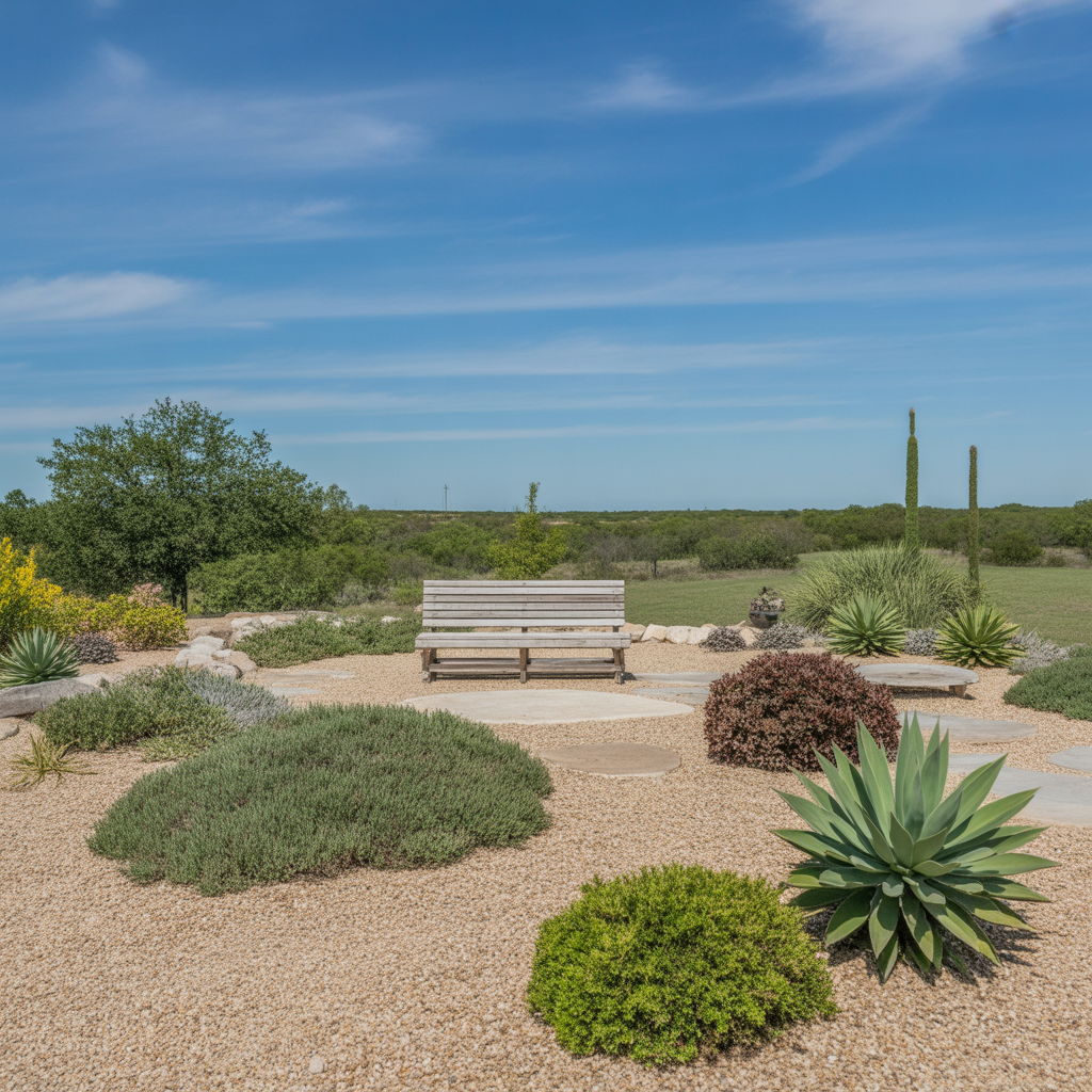 low maintenance texas landscape ideas
