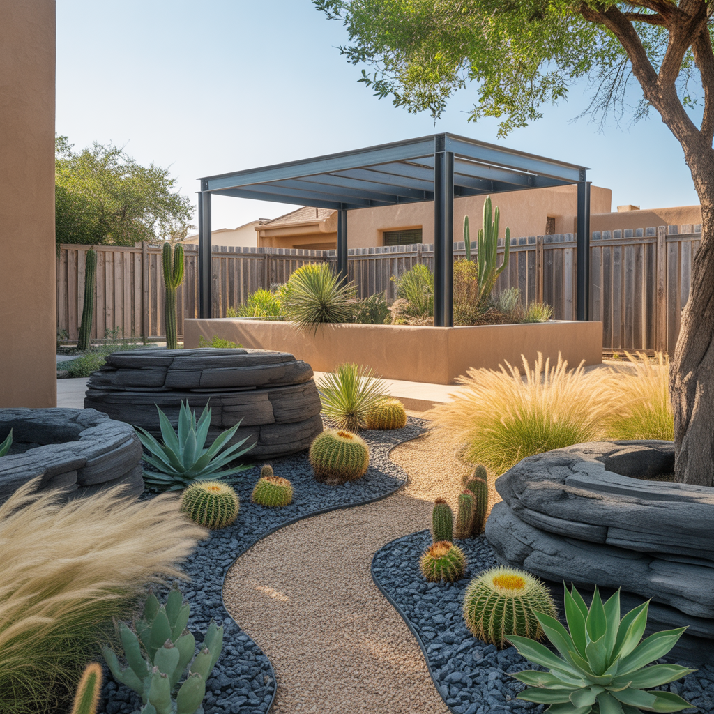 low maintenance texas landscape ideas