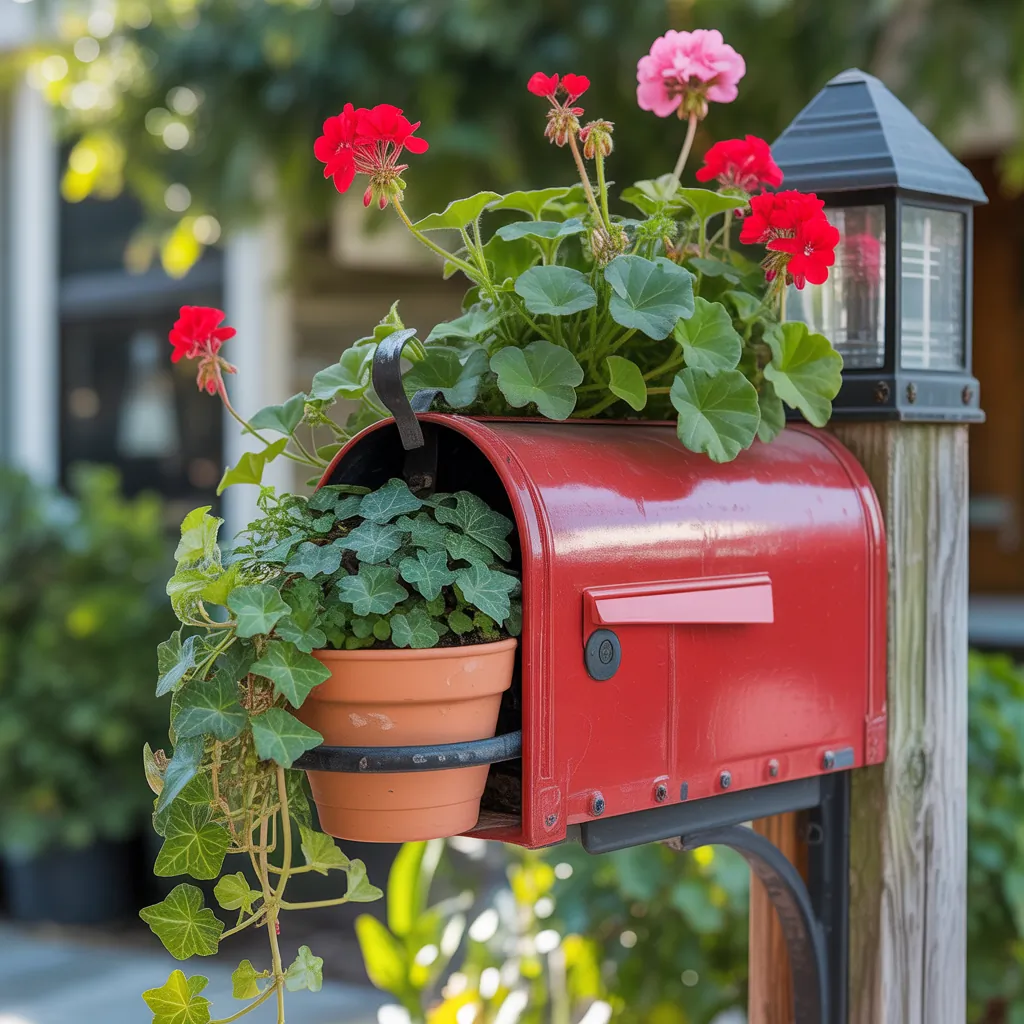 mailbox planter ideas unique