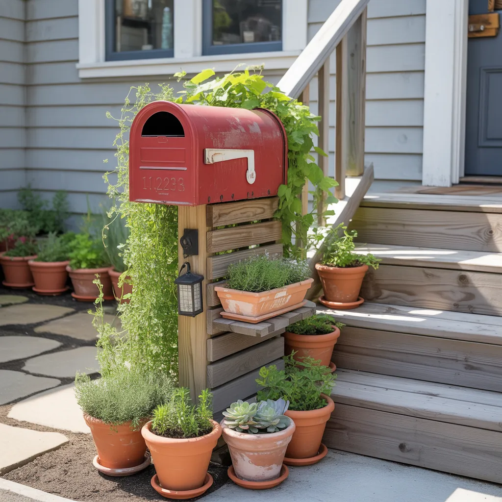 mailbox planter ideas unique