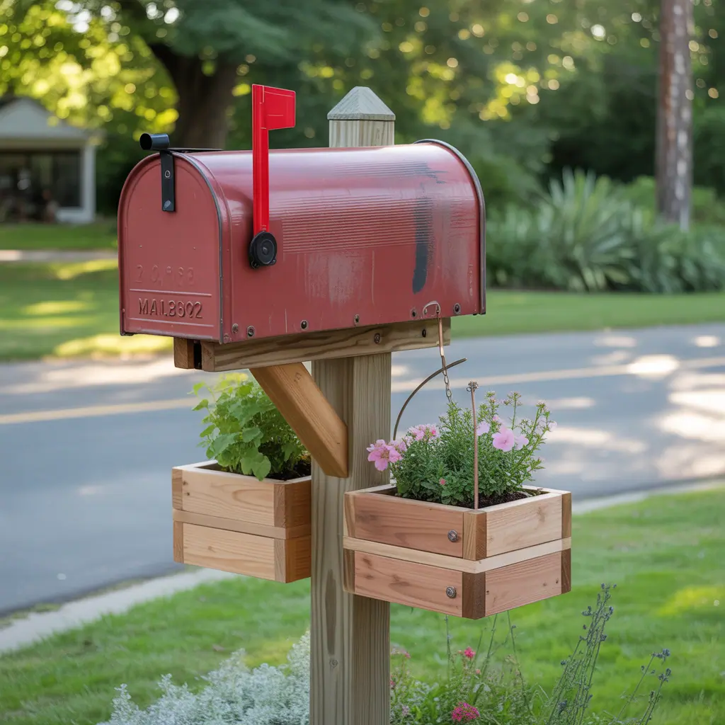 mailbox planter ideas unique