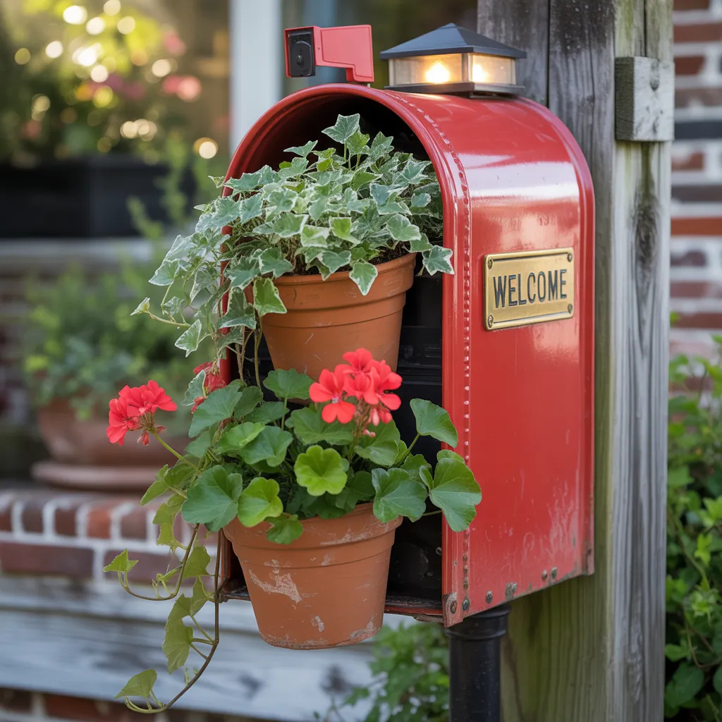 mailbox planter ideas unique