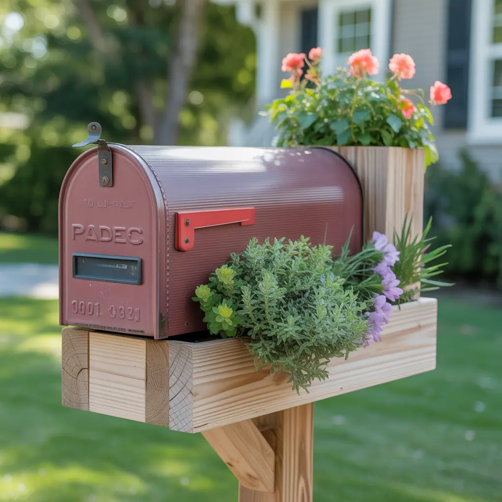 mailbox planter ideas unique