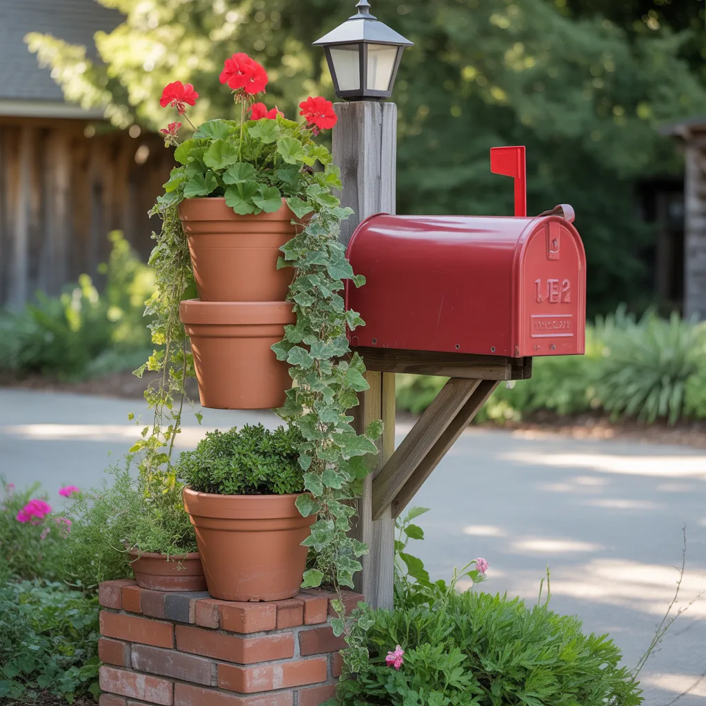 mailbox planter ideas unique