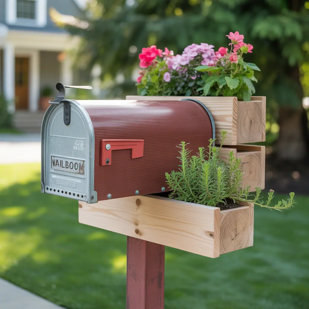 mailbox planter ideas unique