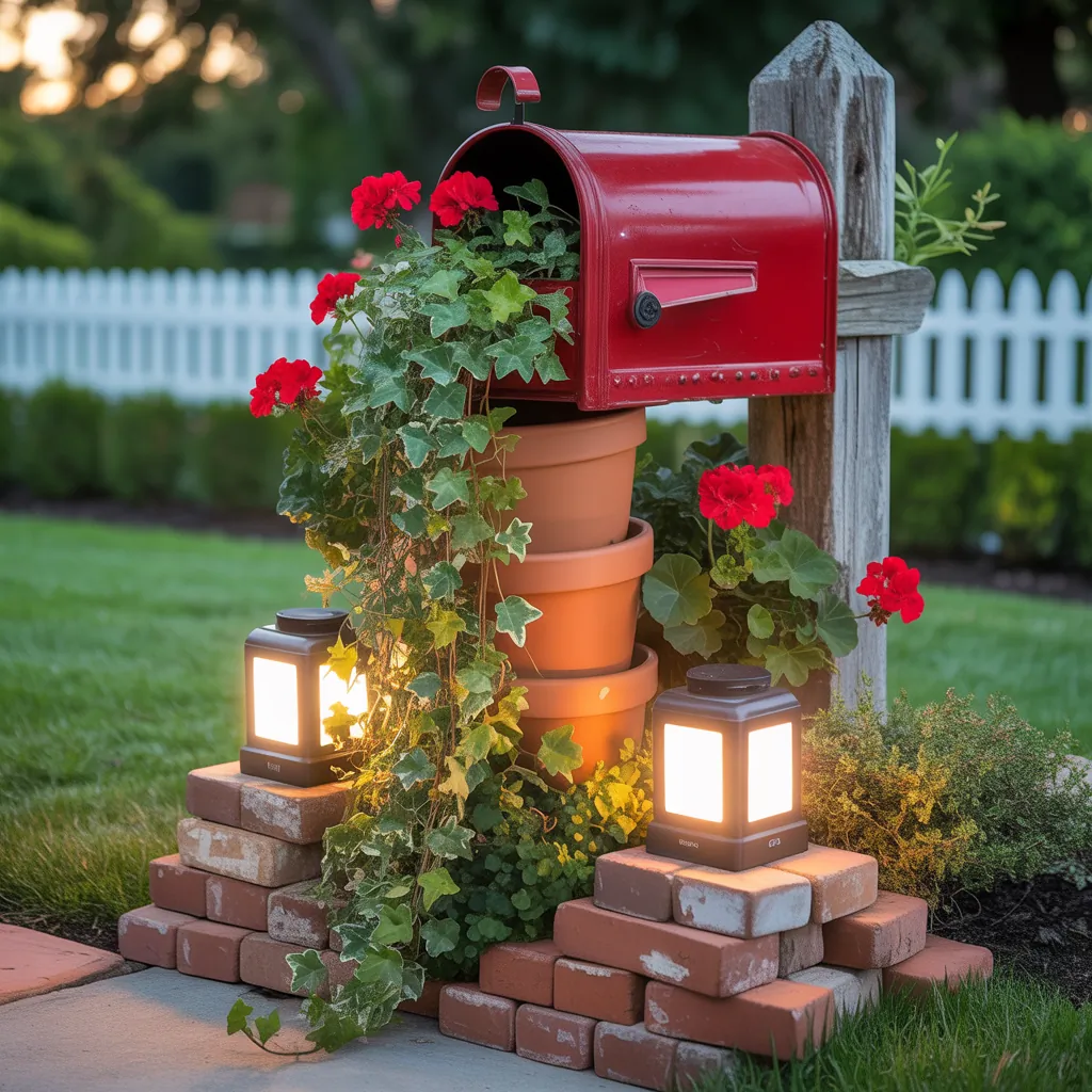 mailbox planter ideas unique