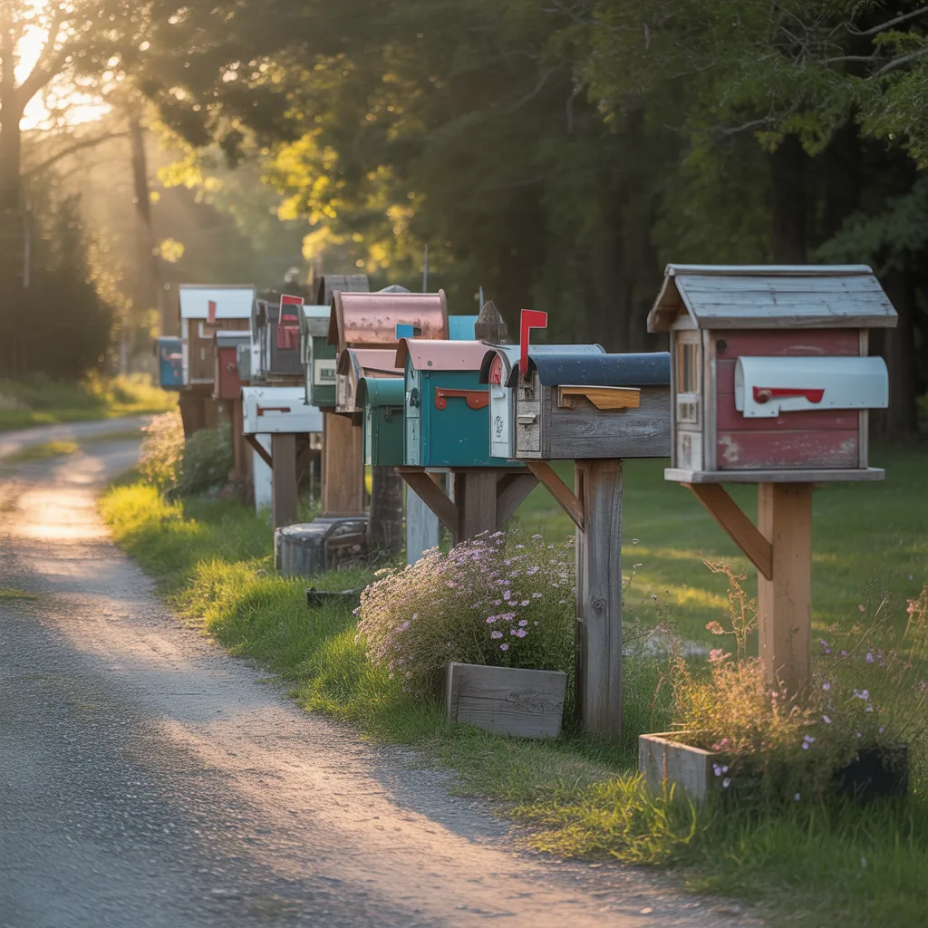 mailboxes country ideas
