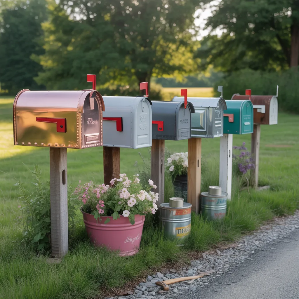 mailboxes country ideas