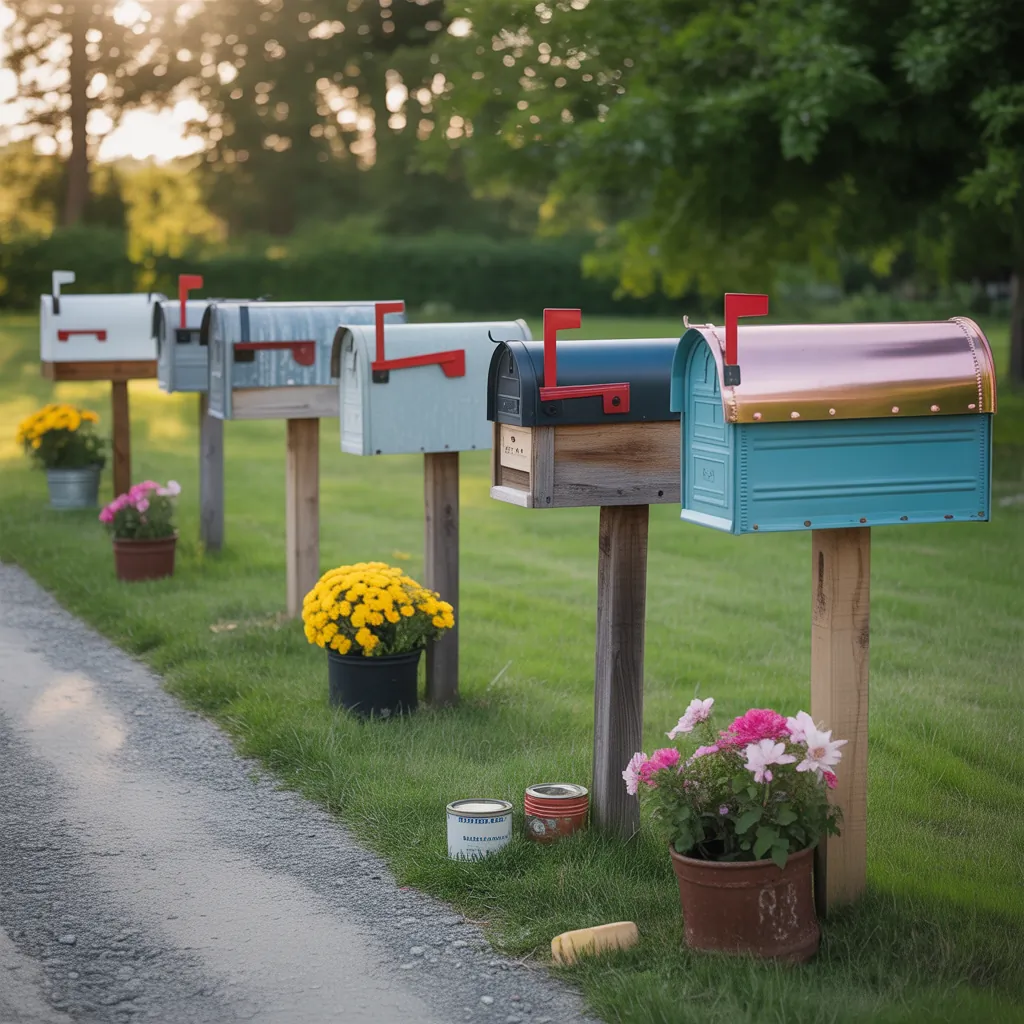 mailboxes country ideas
