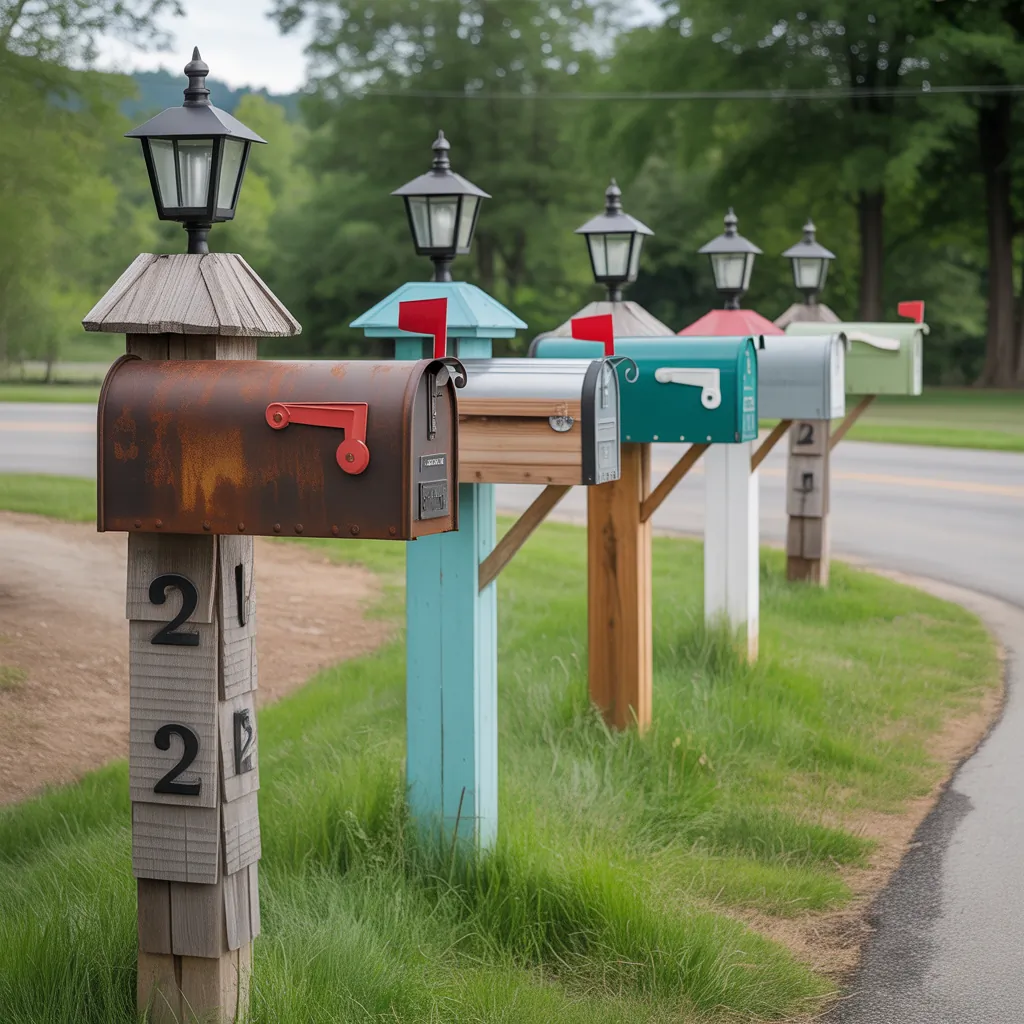 mailboxes country ideas