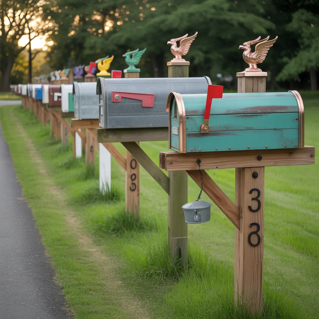 mailboxes country ideas