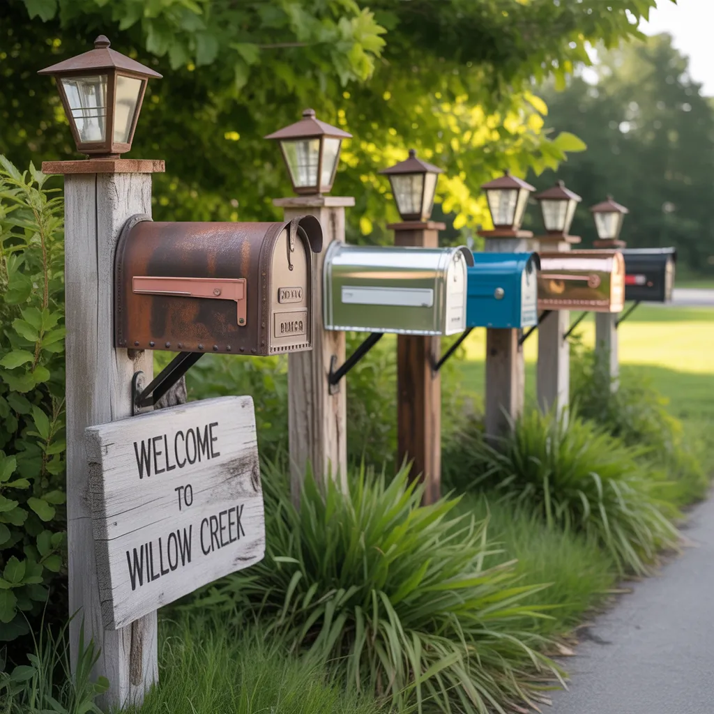 mailboxes country ideas