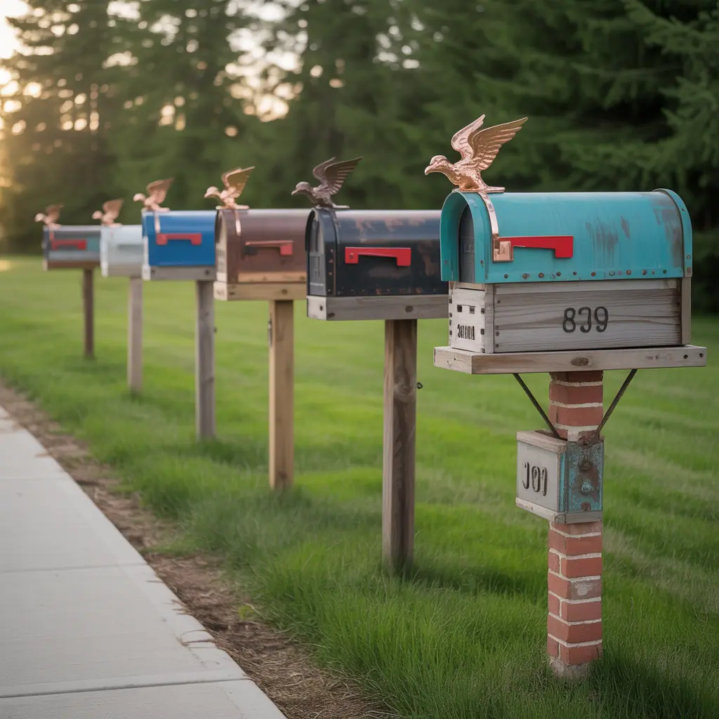 mailboxes country ideas