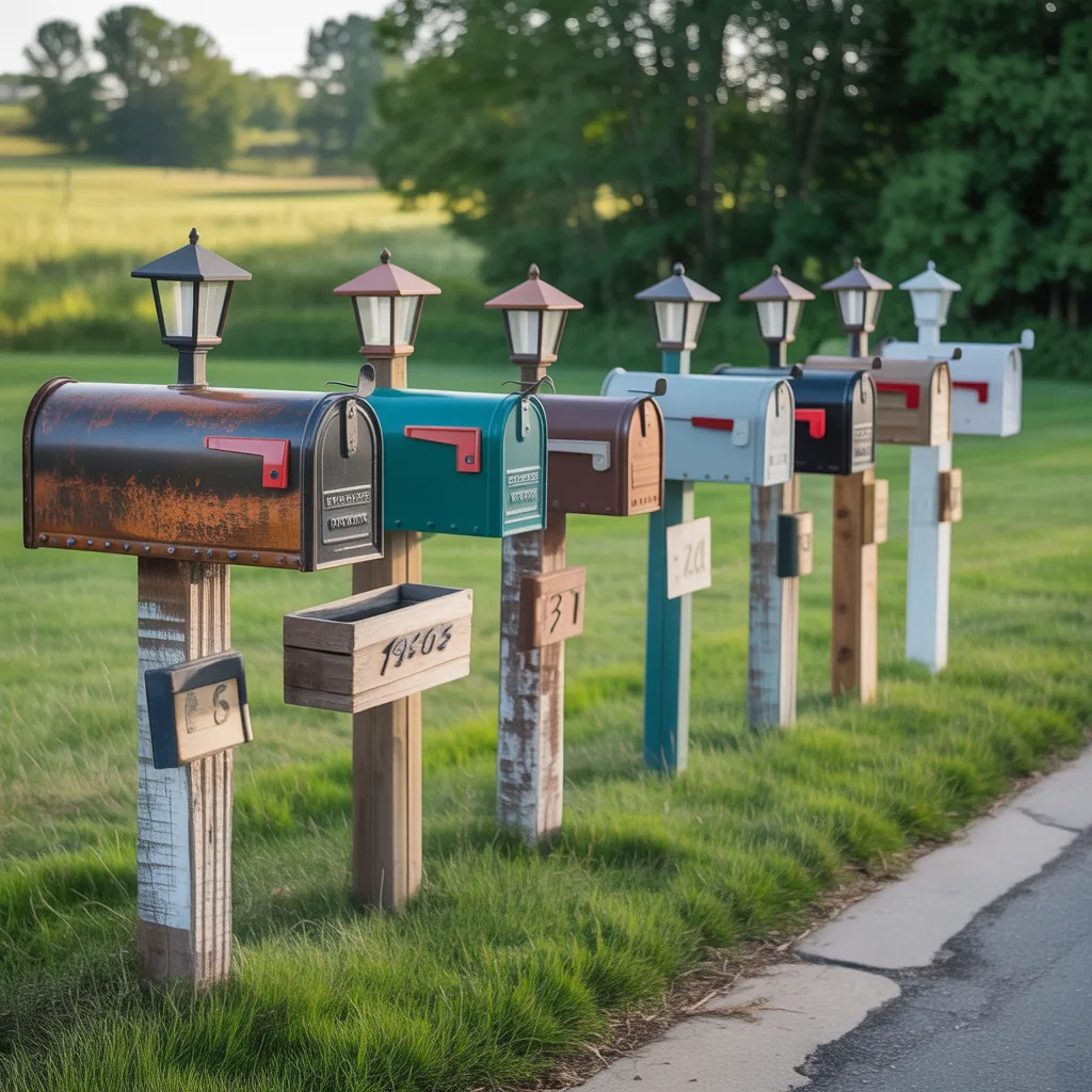 mailboxes country ideas