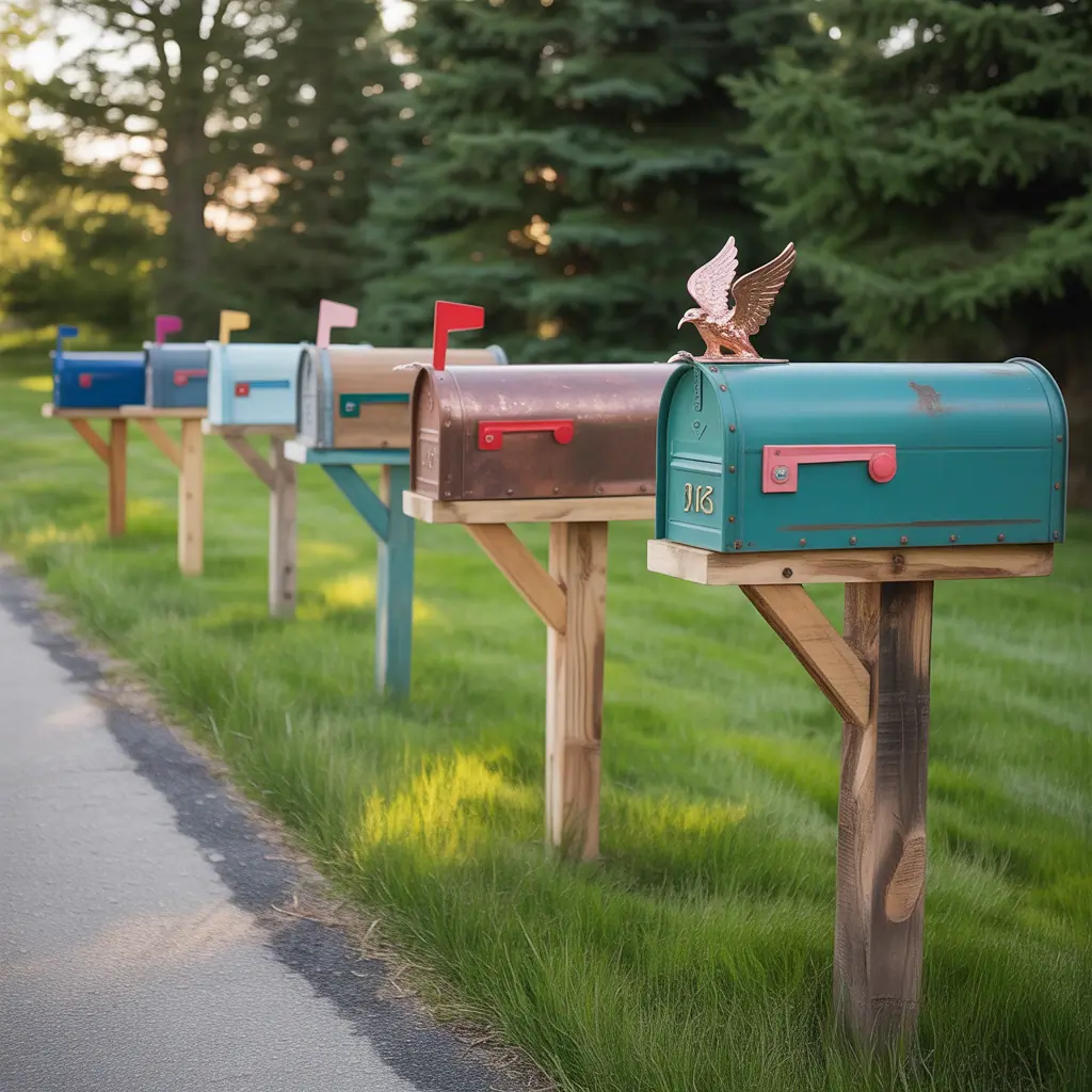 mailboxes country ideas
