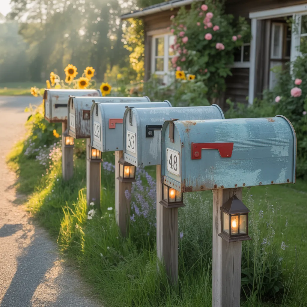 mailboxes country ideas