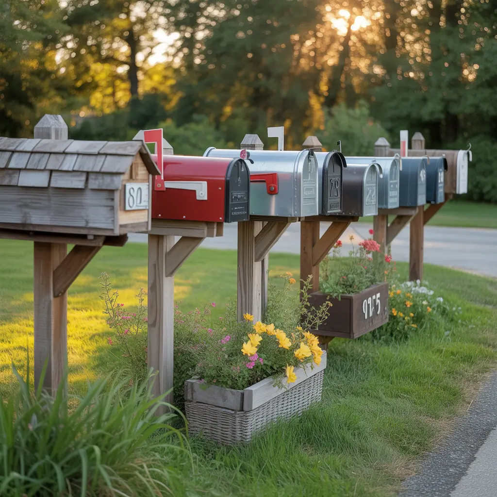 mailboxes country ideas