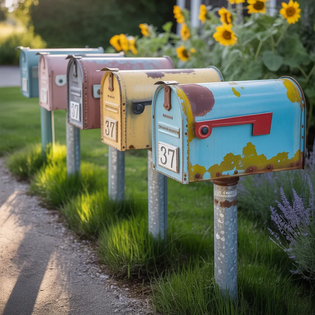 mailboxes country ideas