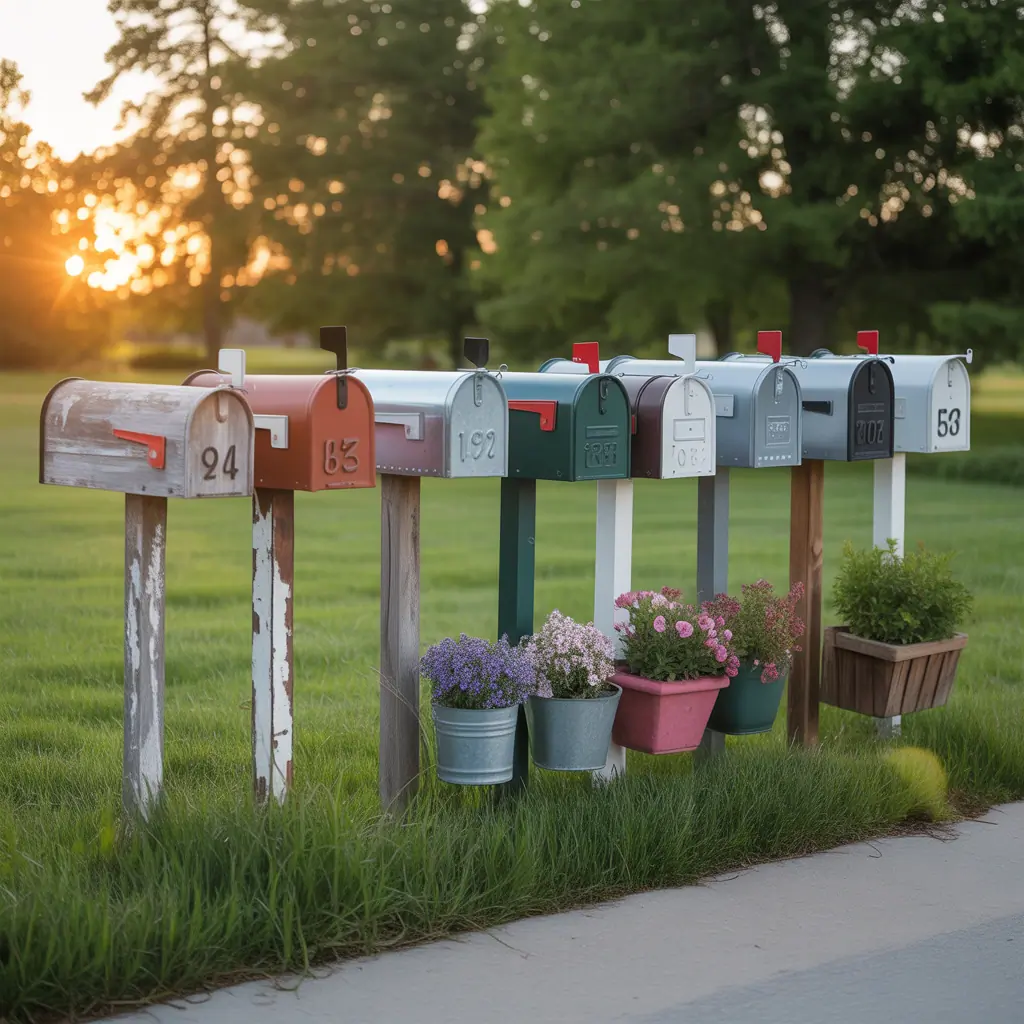 mailboxes country ideas