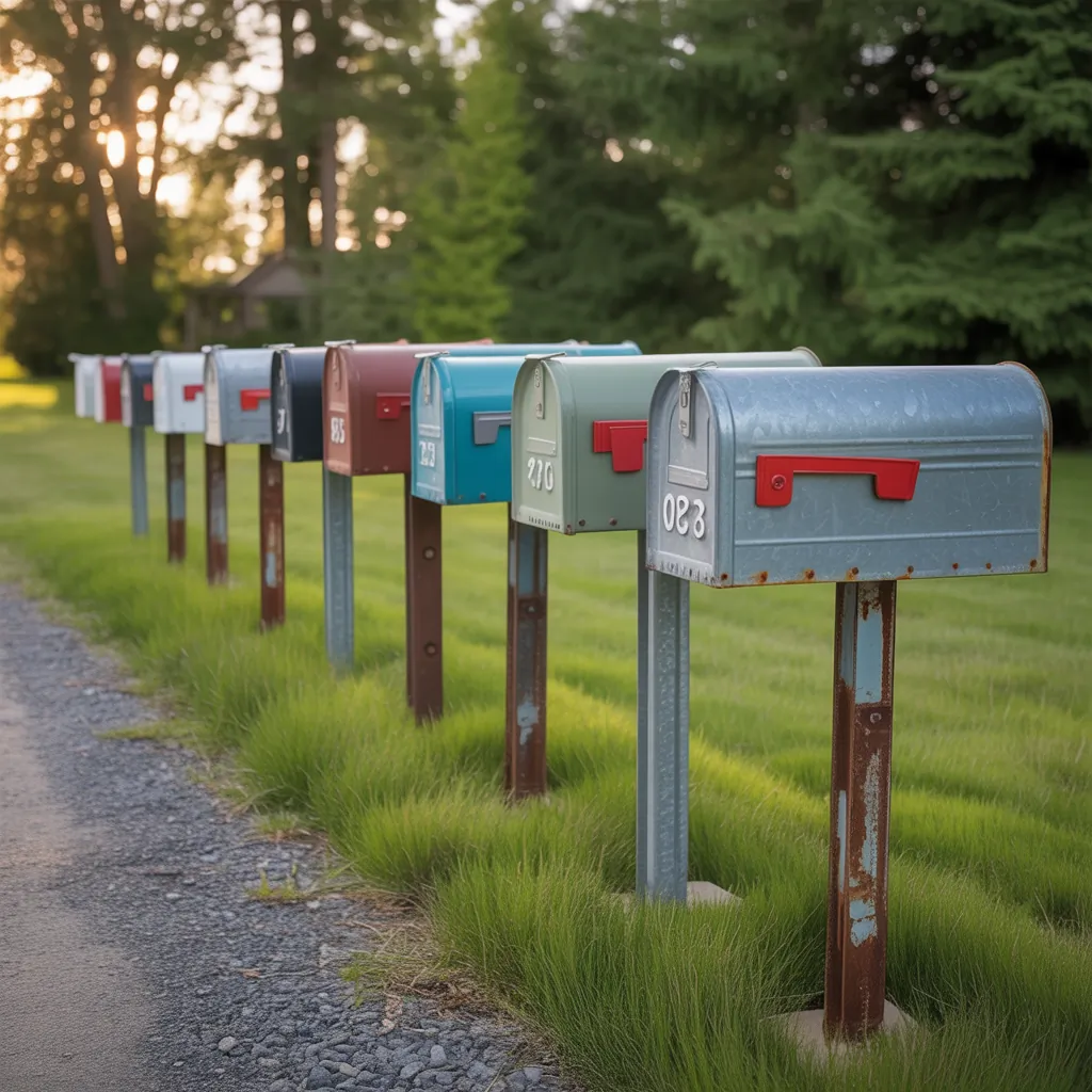 mailboxes country ideas