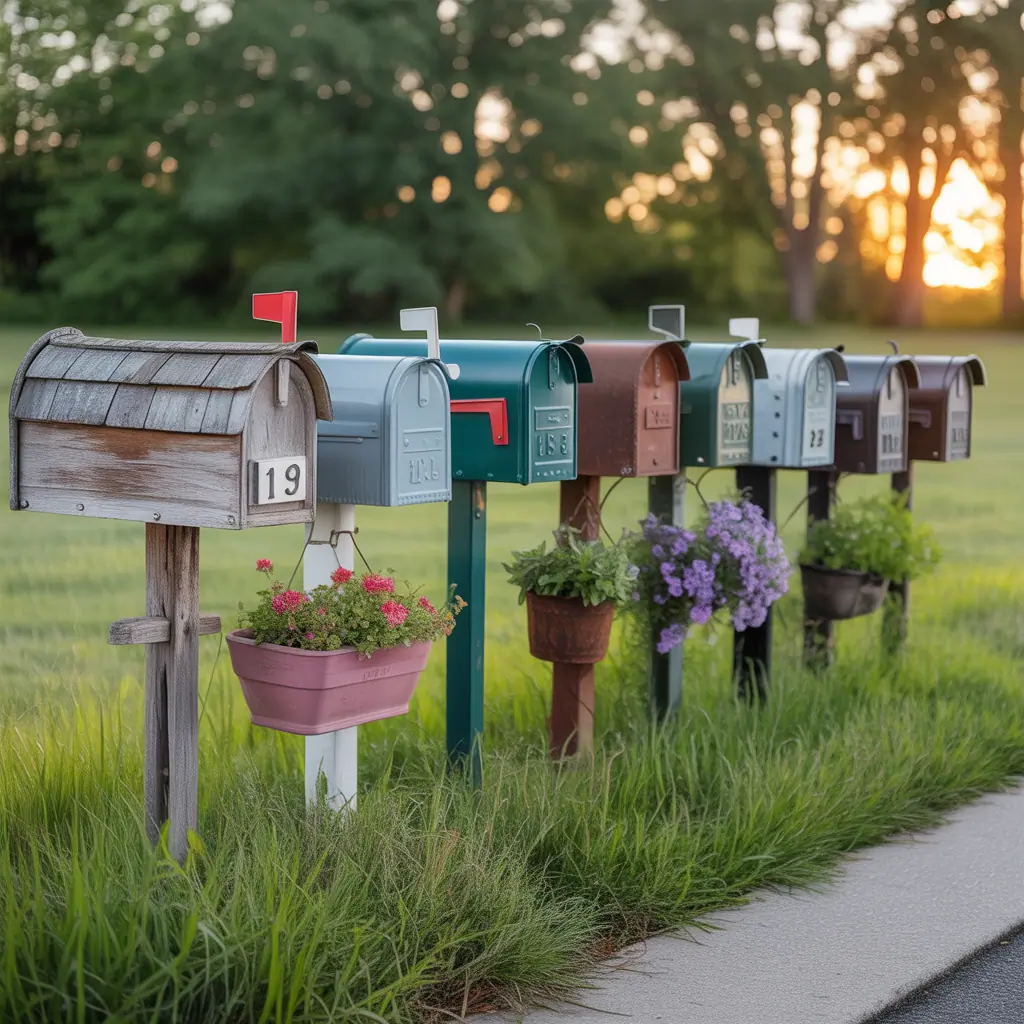mailboxes country ideas