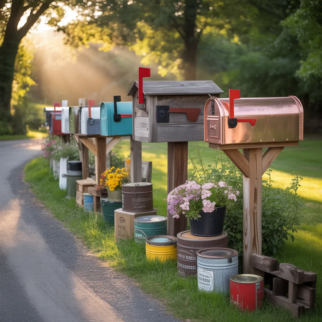 mailboxes country ideas