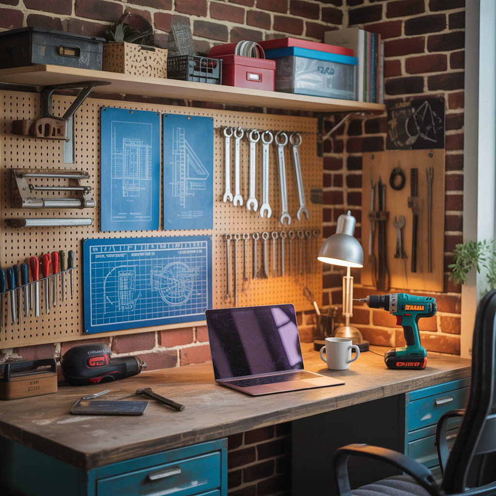 man cave office inspiration