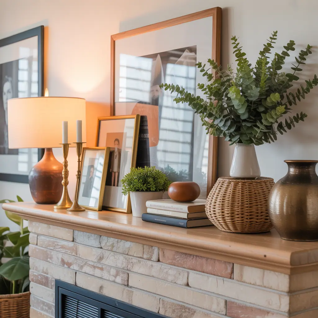 mantel ideas everyday decorating