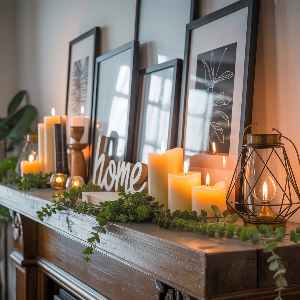 mantel ideas everyday decorating
