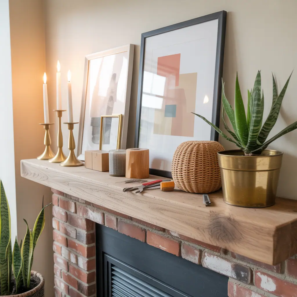 mantel ideas everyday decorating