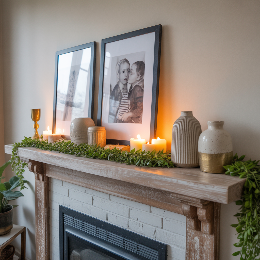 mantel ideas everyday decorating
