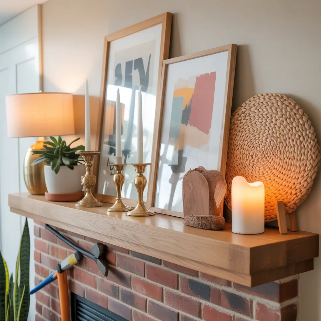 mantel ideas everyday decorating