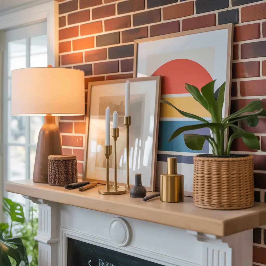 mantel ideas everyday decorating