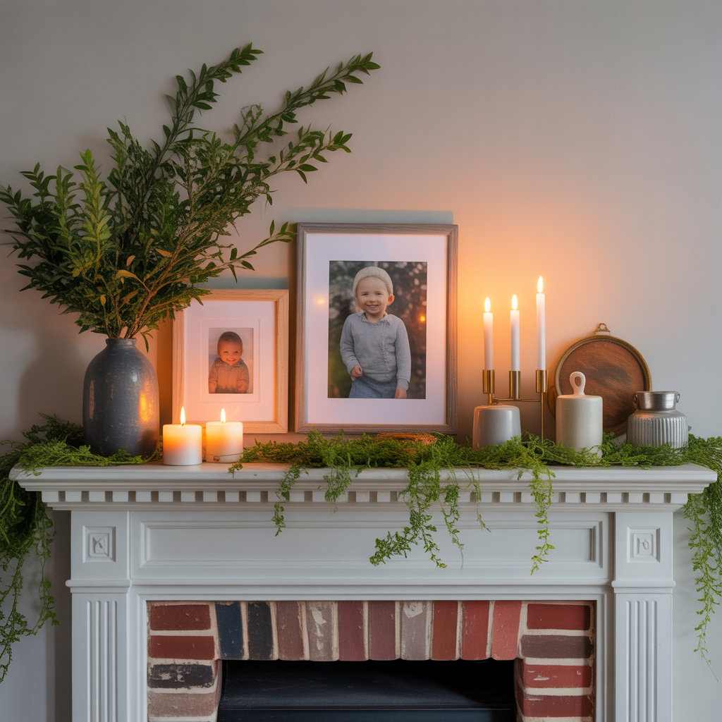 mantel ideas everyday decorating