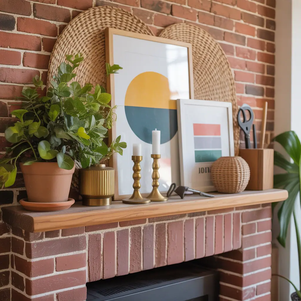 mantel ideas everyday decorating