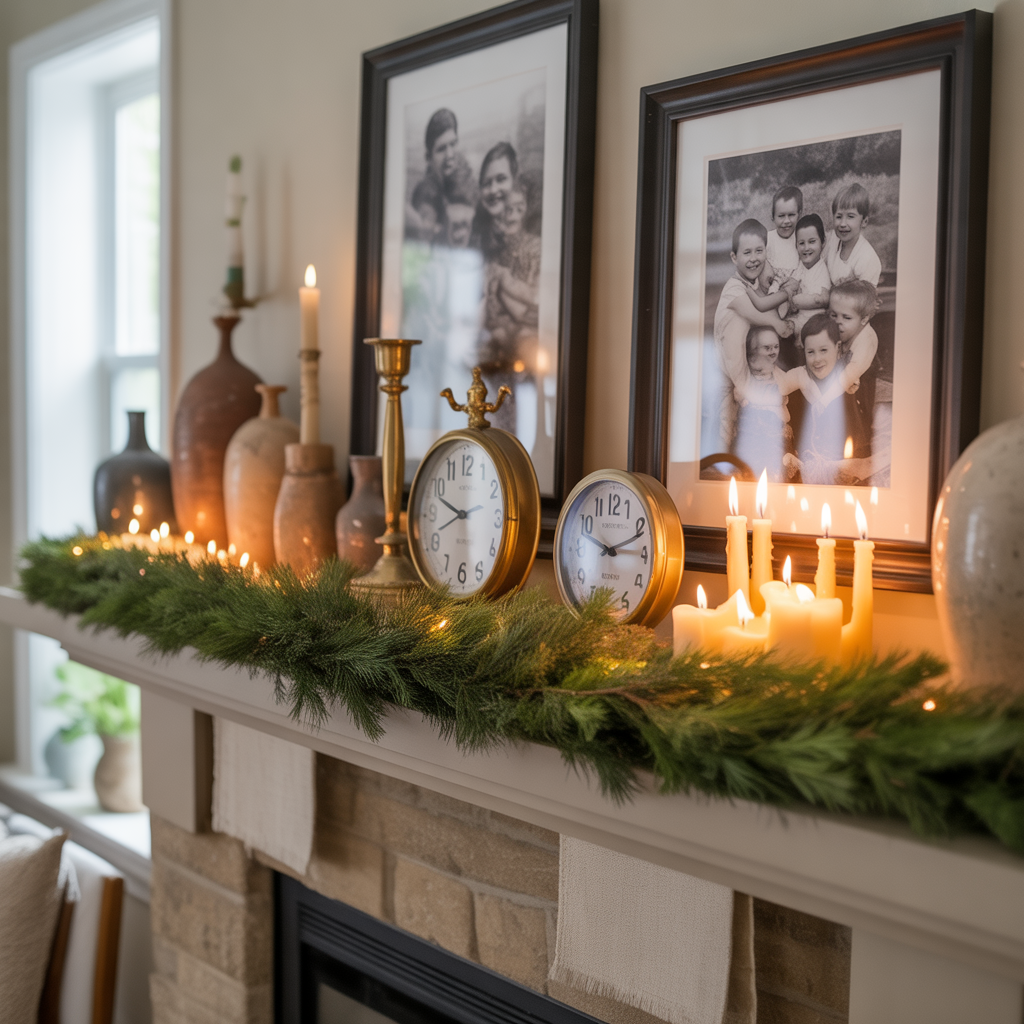 mantel ideas everyday decorating