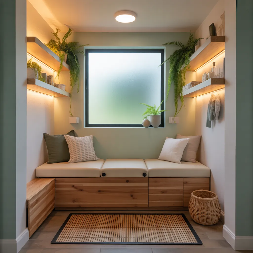 massage room ideas small space