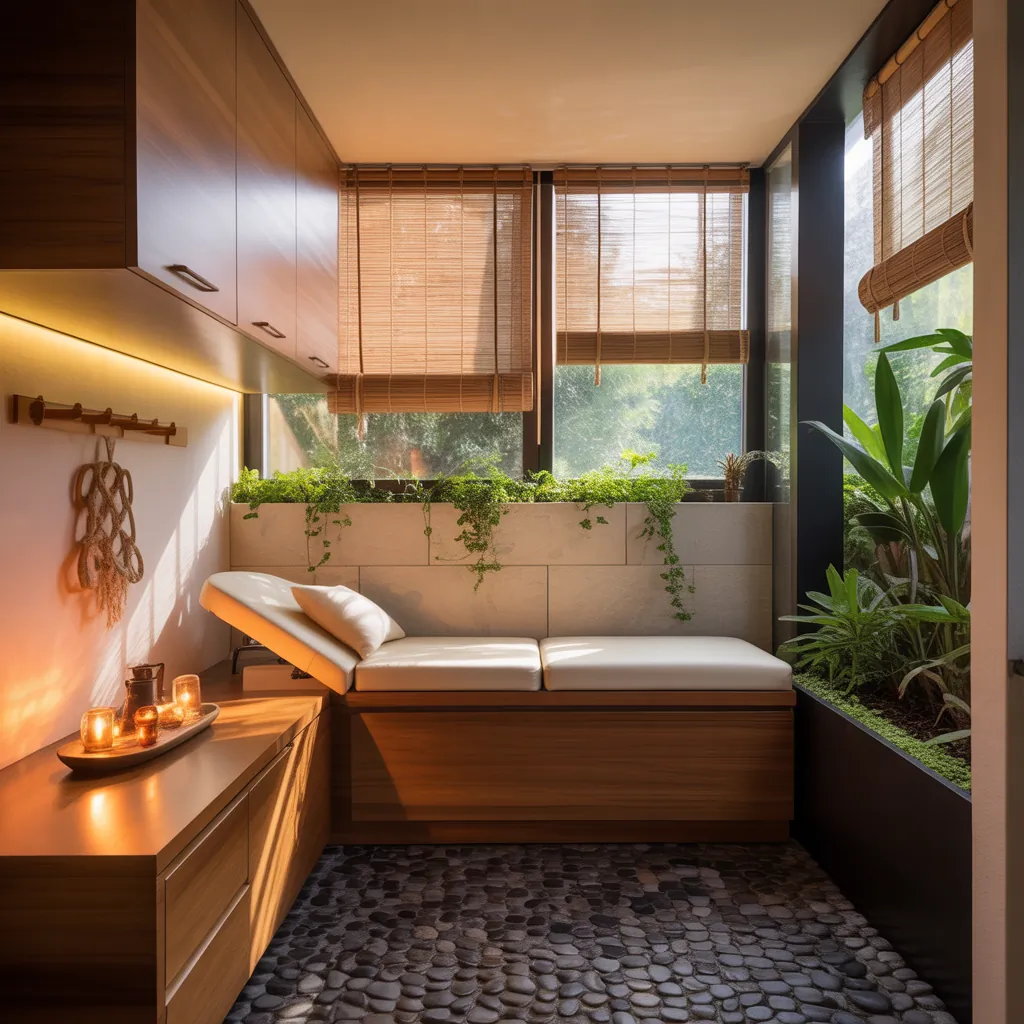 massage room ideas small space