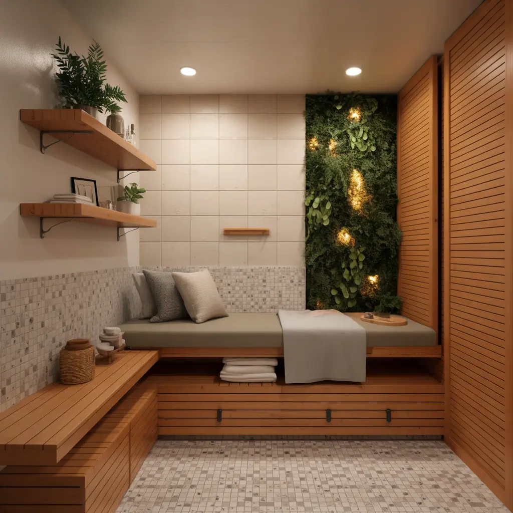 massage room ideas small space