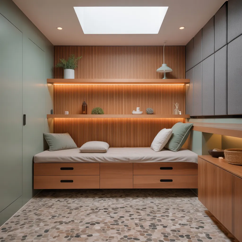 massage room ideas small space