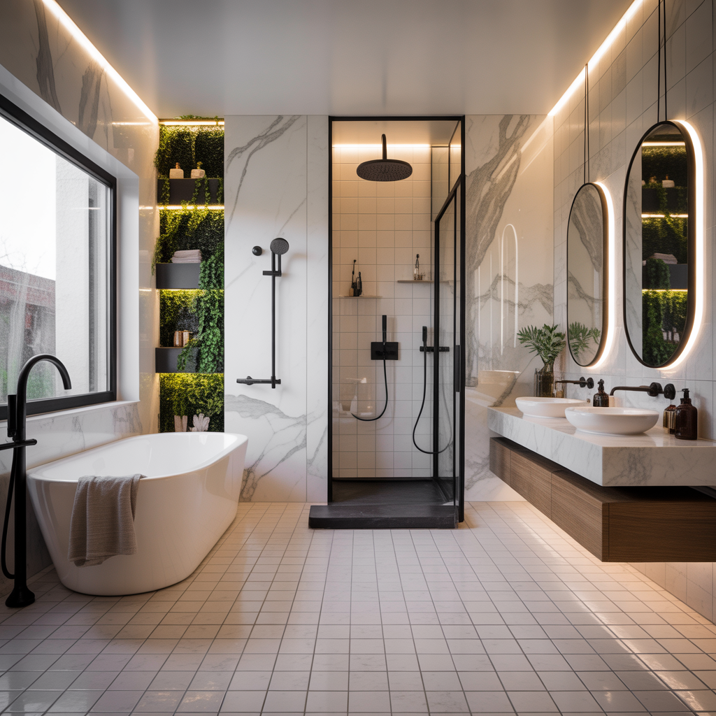 Master Bathrooms Decorations