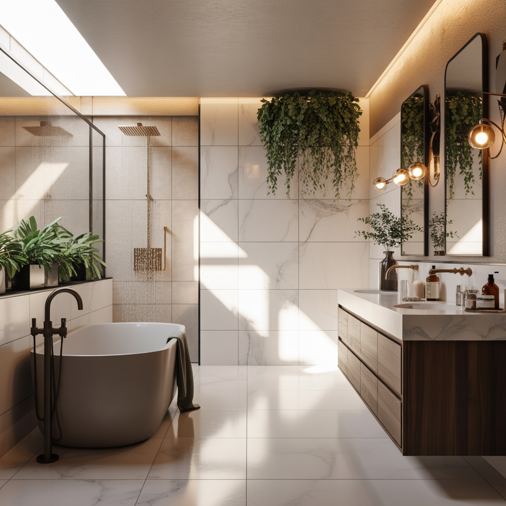 Master Bathrooms Decorations