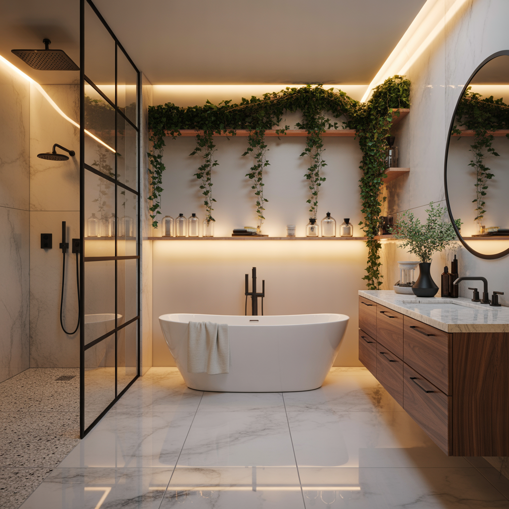 Master Bathrooms Decorations