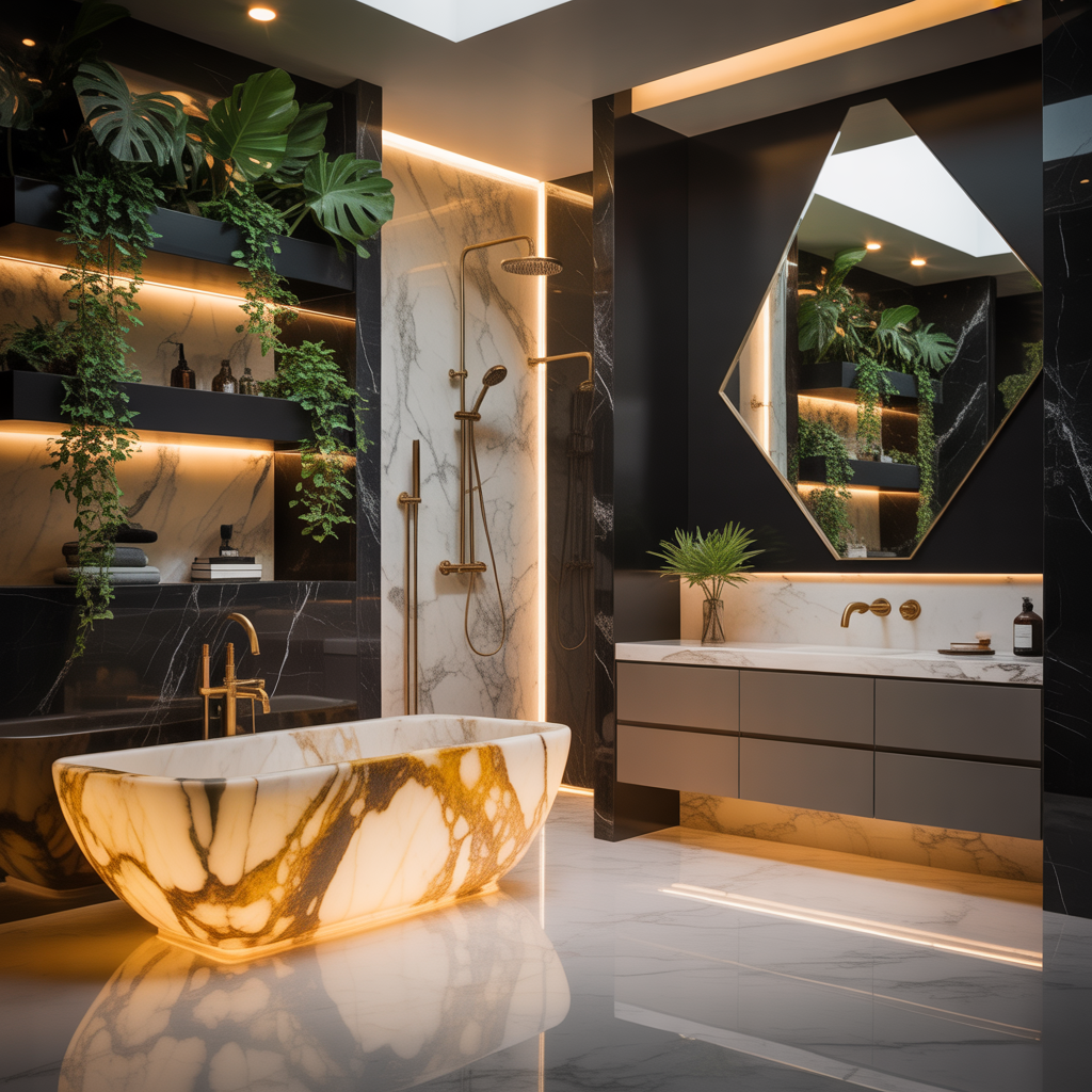 Master Bathrooms Decorations