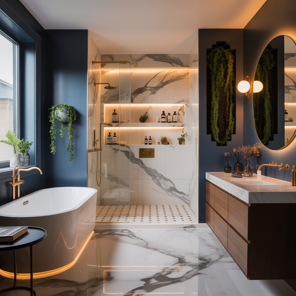 Master Bathrooms Decorations