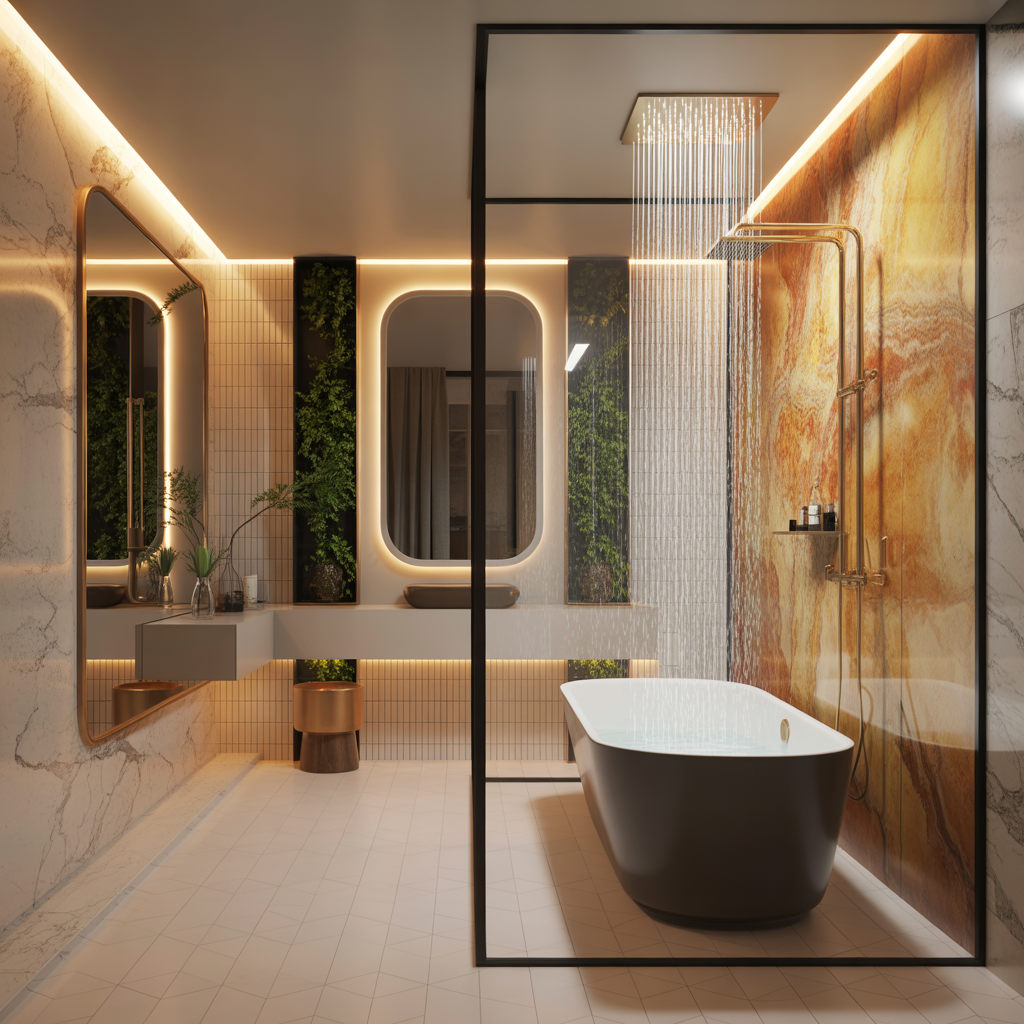 Master Bathrooms Decorations