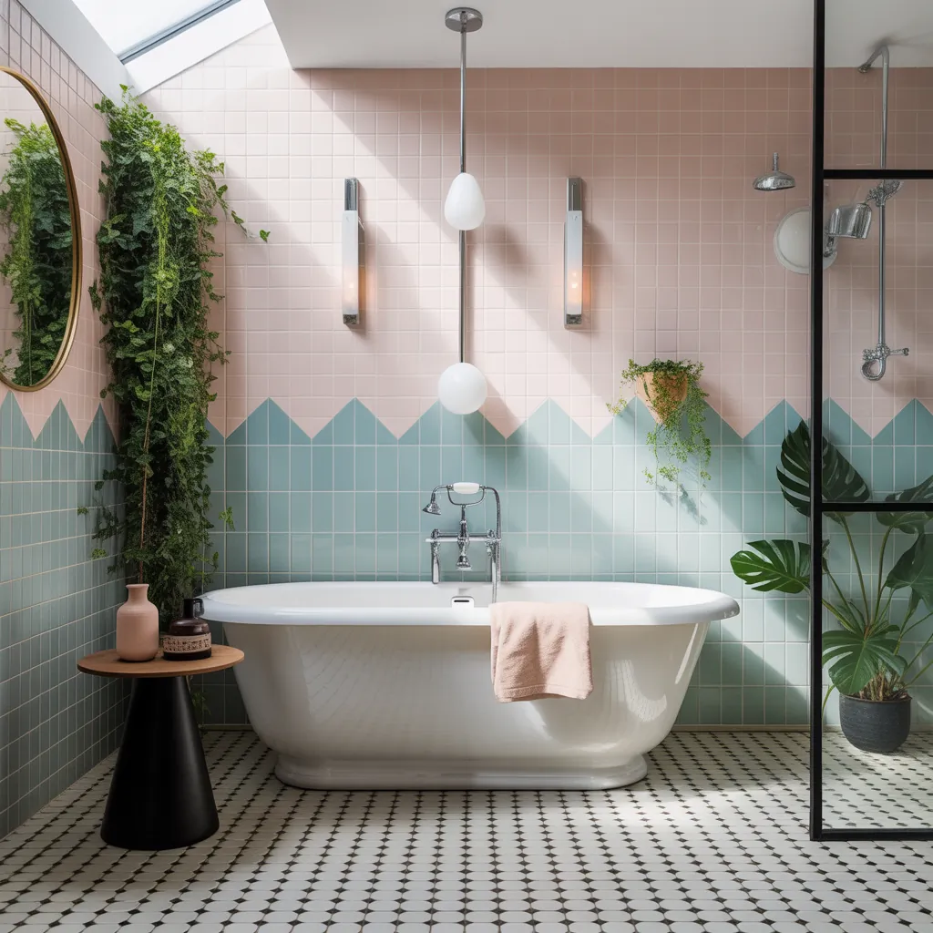 mid century modern bathroom ideas