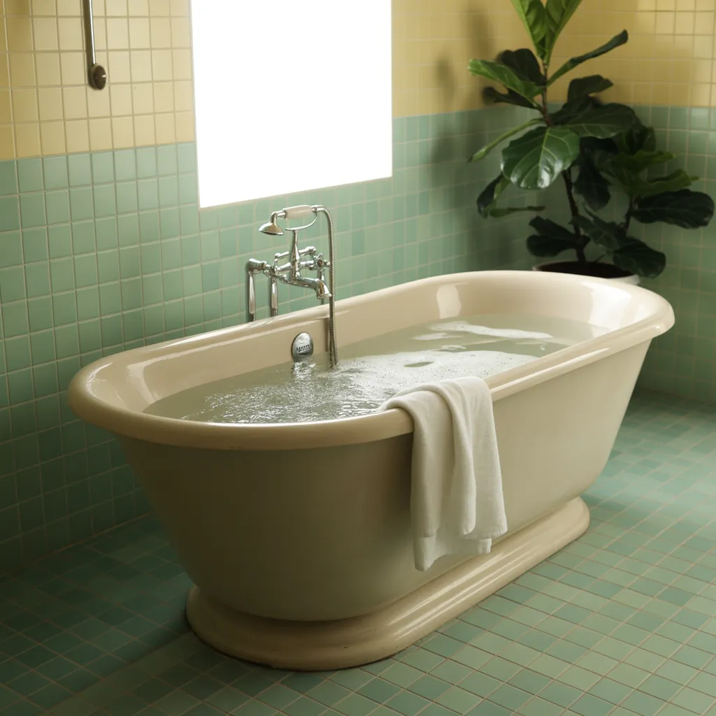 mid century modern bathroom ideas