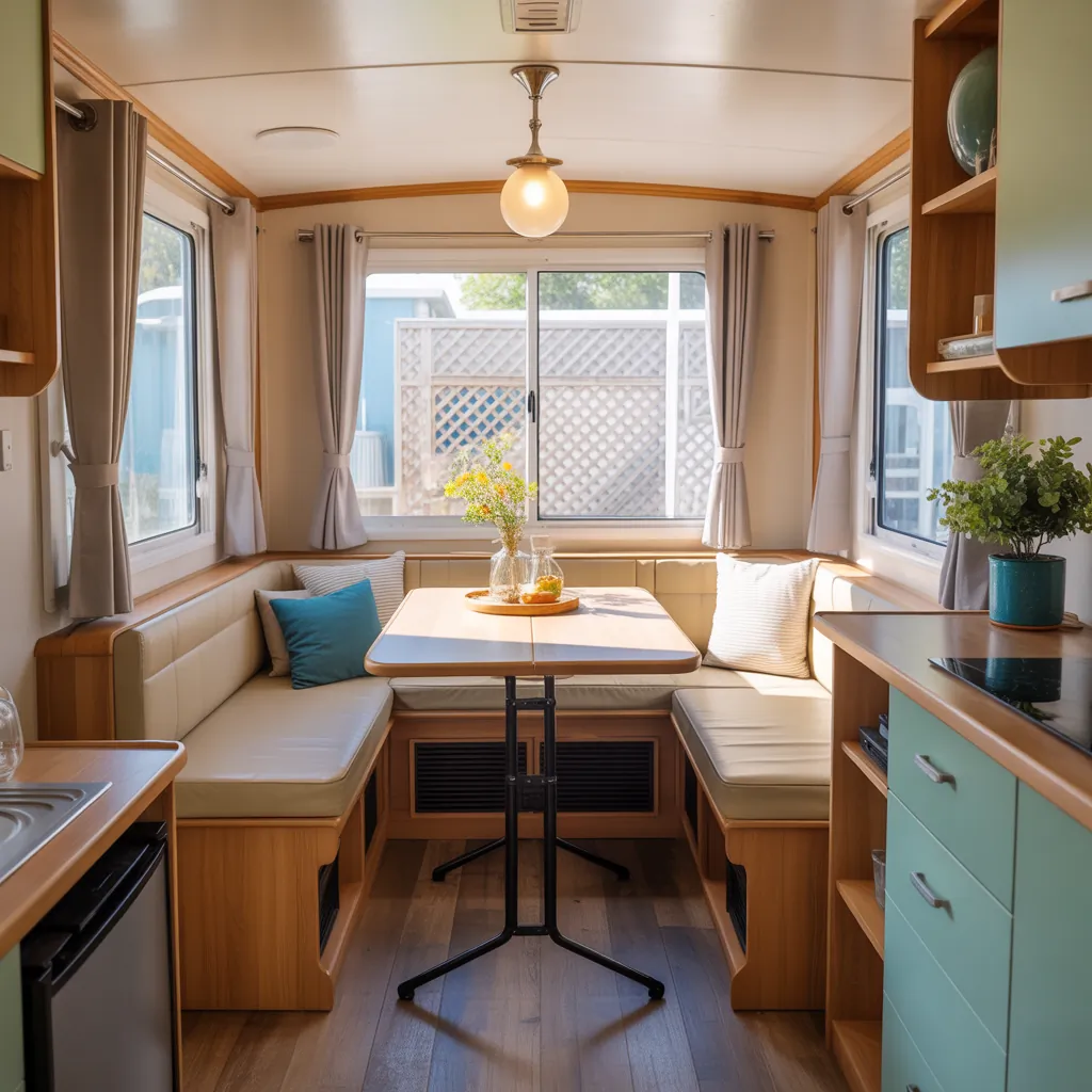 mobile home dining area ideas
